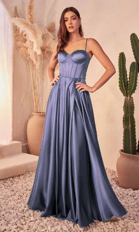 off-shoulder dressFormal Long Dress CD337 By Ladivine