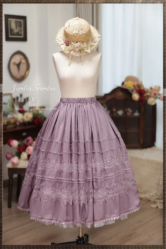 stylish dressTiny Garden~Spring Whispers~Elegant Classic Lolita Skirt French Lolita Long SK