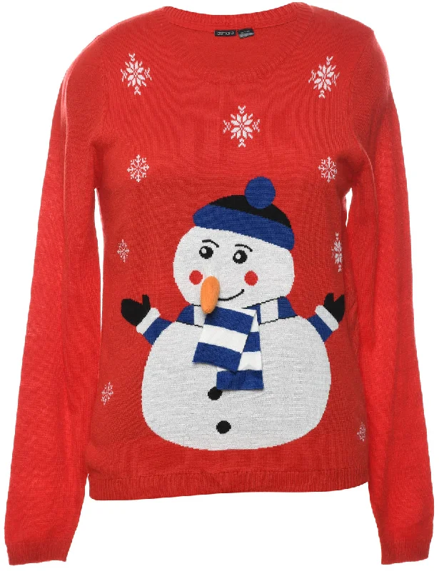 tailored coatSnowman Christmas Jumper - S