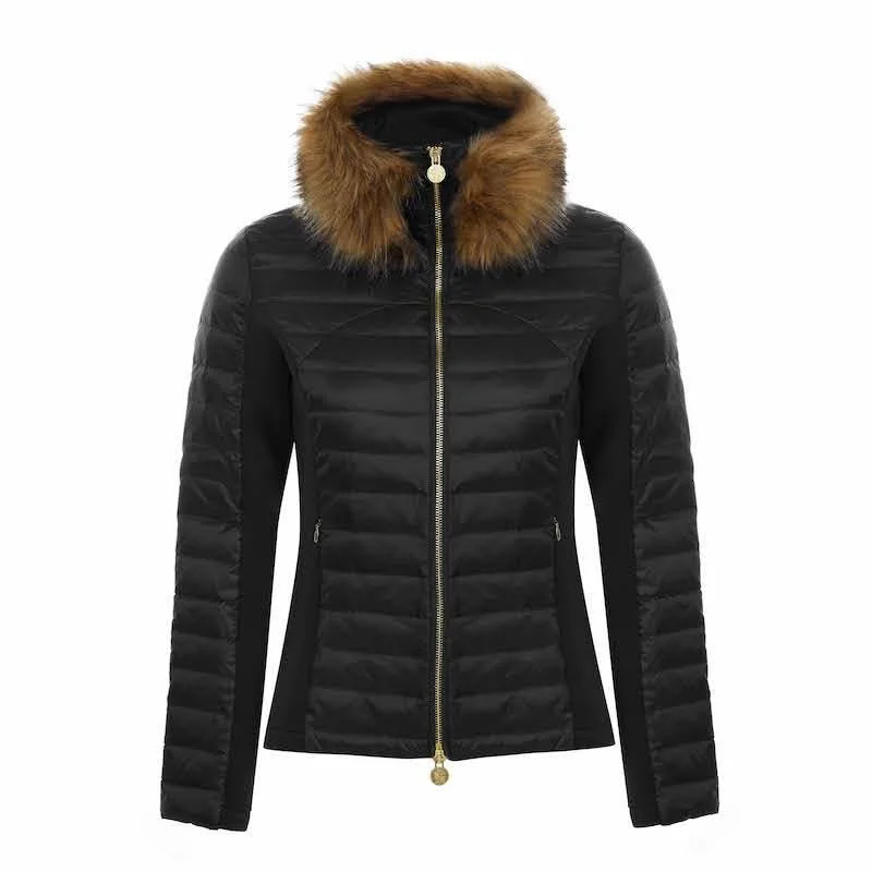 chic coatGuinea Down Ladies Jacket - Black