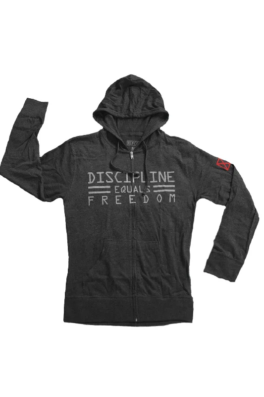 oversized hoodieLightweight Discipline Equals Freedom Hoodie