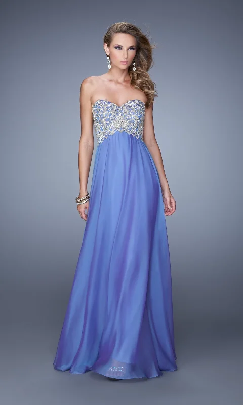 ashionable dressLong Formal La Femme Dress 21289