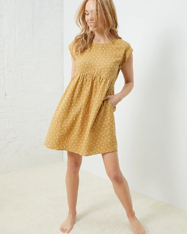 t-shirt dressCoastal Cotton Ruffle Dress