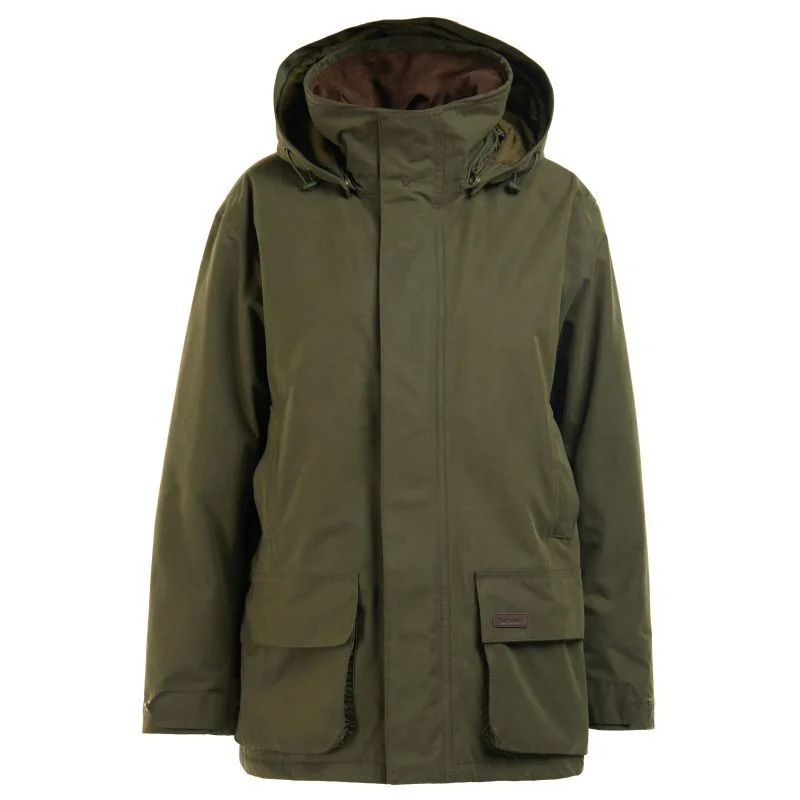 stylish lightweight coatBarbour Beaconsfield Waterproof Ladies Jacket - Olive