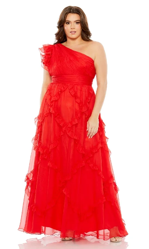 chic dressMac Duggal Long Plus-Size Formal Dress 68540