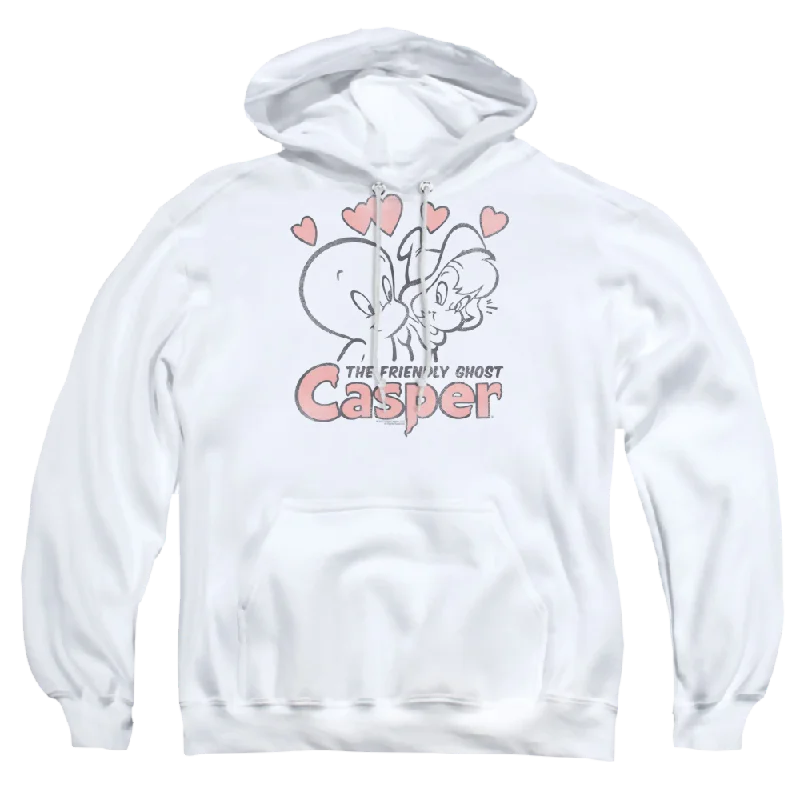 casual hoodie with logoCasper the Friendly Ghost Hearts - Pullover Hoodie