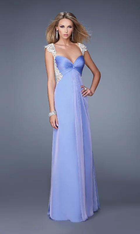 form-fitting dressLong La Femme Gown 21116