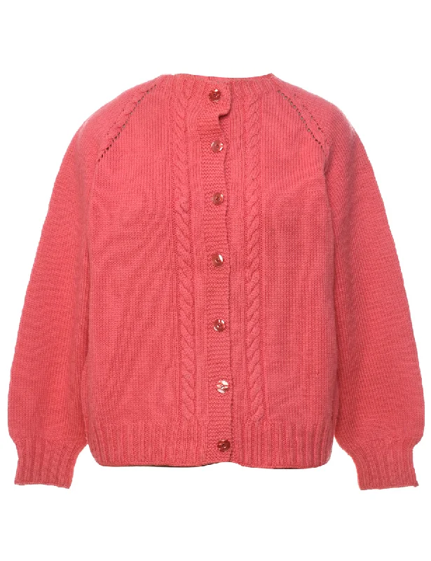 casual coatCable Knit Cardigan - M